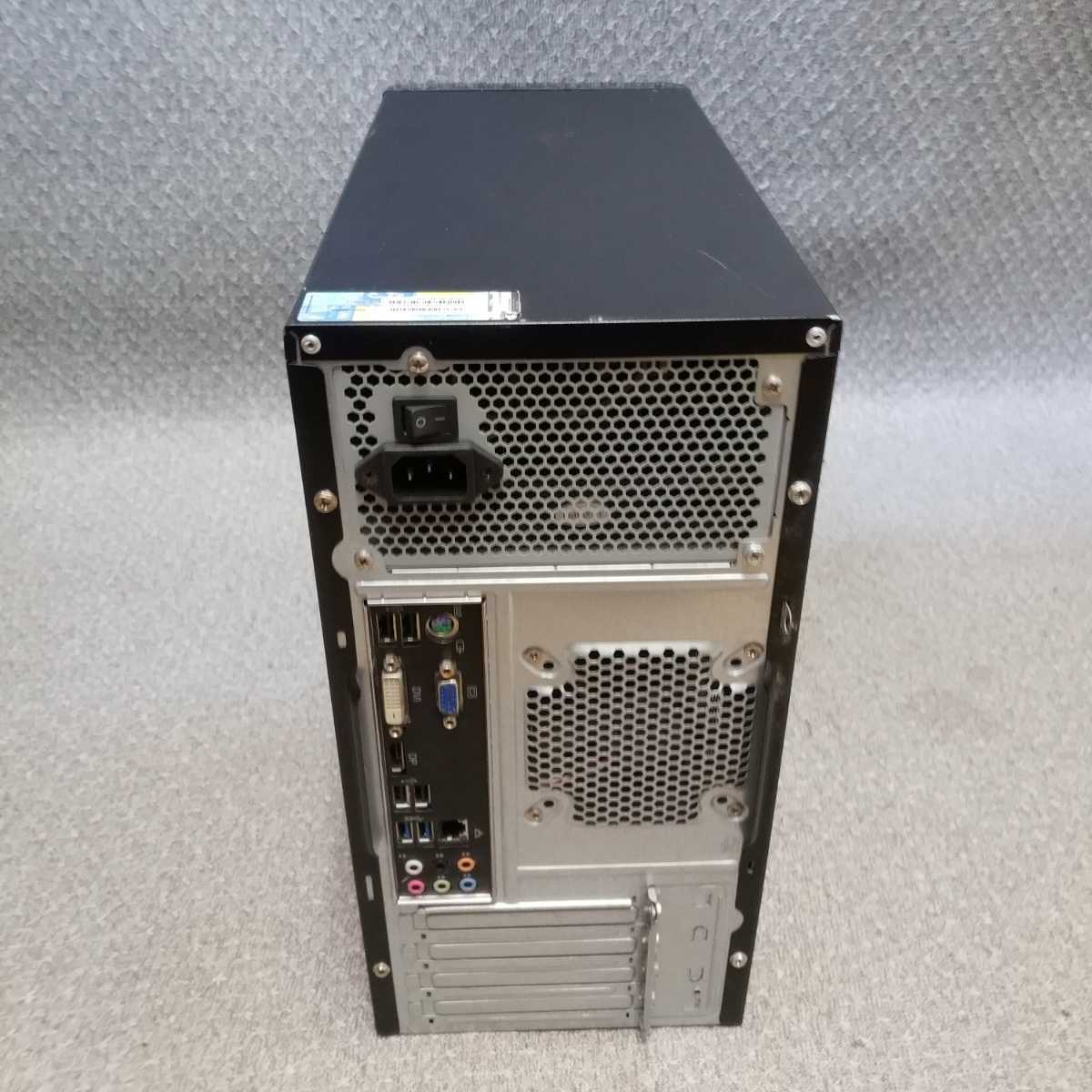 Windows XP・7・10・11 OS選択可 自作 高速 PC MCJ B85H3-M4 Core i5-4440 3.10GHz/メモリ8GB/HDD500GB/USB3.0/リカバリー作成/T063t
