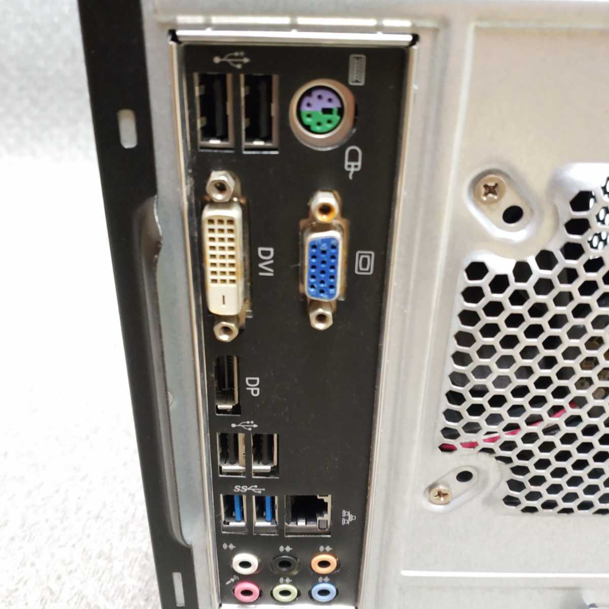 Windows XP・7・10・11 OS選択可 自作 高速 PC MCJ B85H3-M4 Core i5-4440 3.10GHz/メモリ8GB/HDD500GB/USB3.0/リカバリー作成/T063t