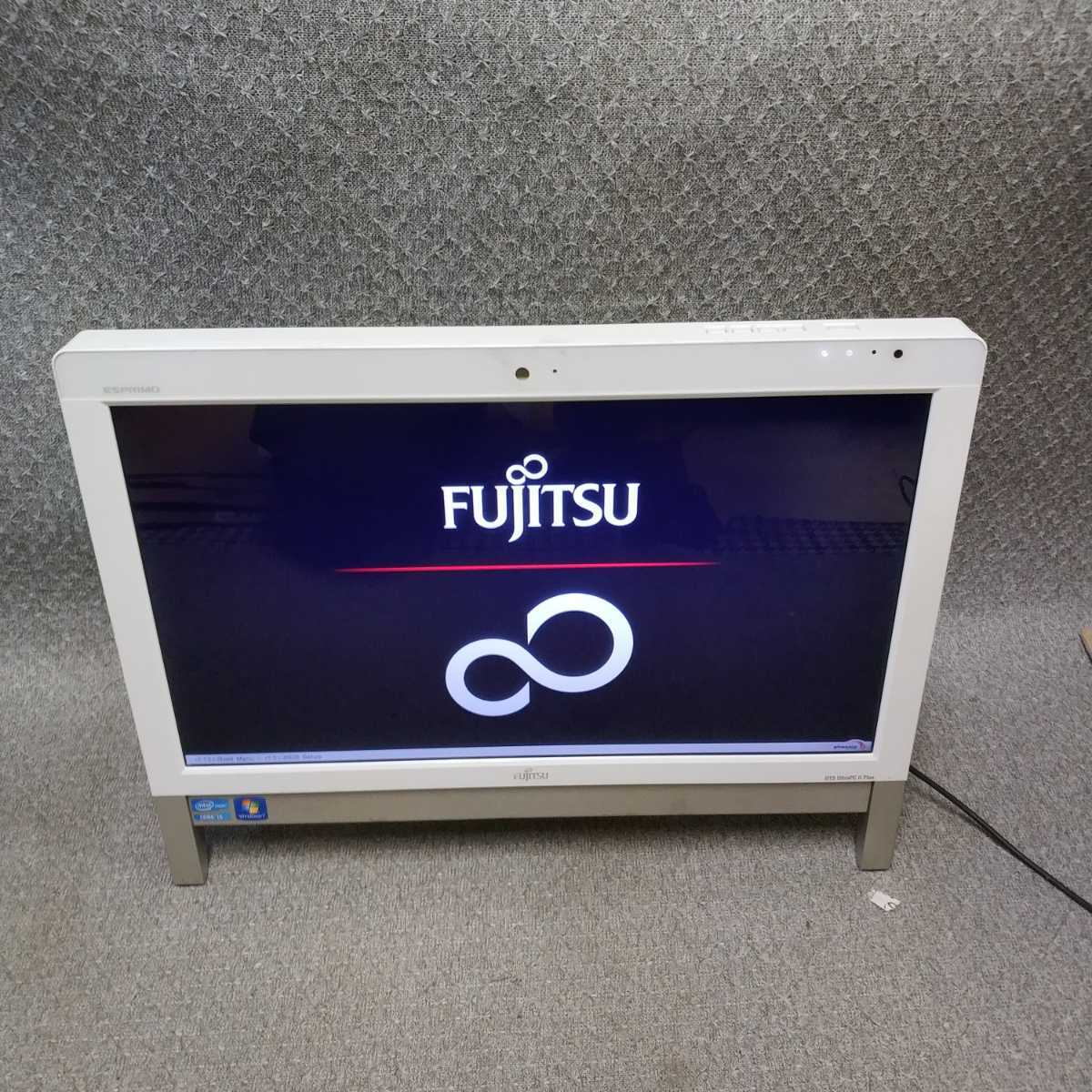 Windows XP 7 10 11OS選択可 20型一体型 FUJITSU 富士通 FH56/ED Core i5-2520M/メモリ8GB/HDD1.5TB/Blu-ray/無線/USB3.0/リカバリー作成_画像1