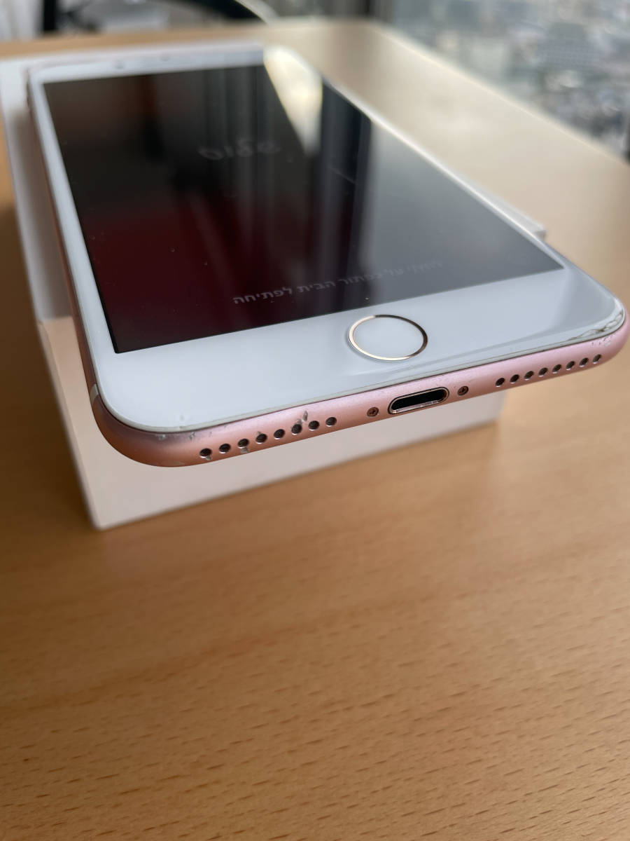 Apple iPhone7 Plus 256GB ローズゴールド SIMロック解除済み SIM 