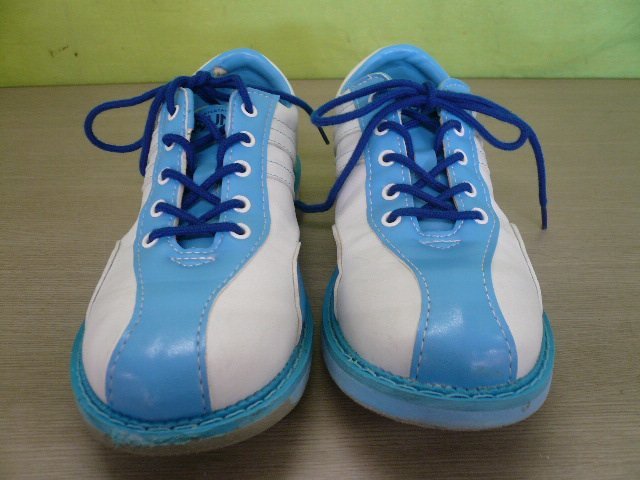 TMB-05687-03 ROUND1 раунд one боулинг обувь белый / голубой размер 23.5cm с коробкой 