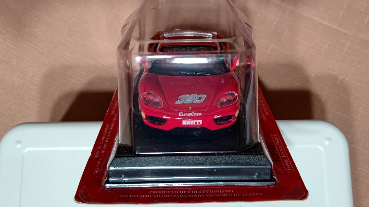 アシェット 1/43 Ferrari フェラーリ 360 Challenge 2000 ブリスター未開封_画像3