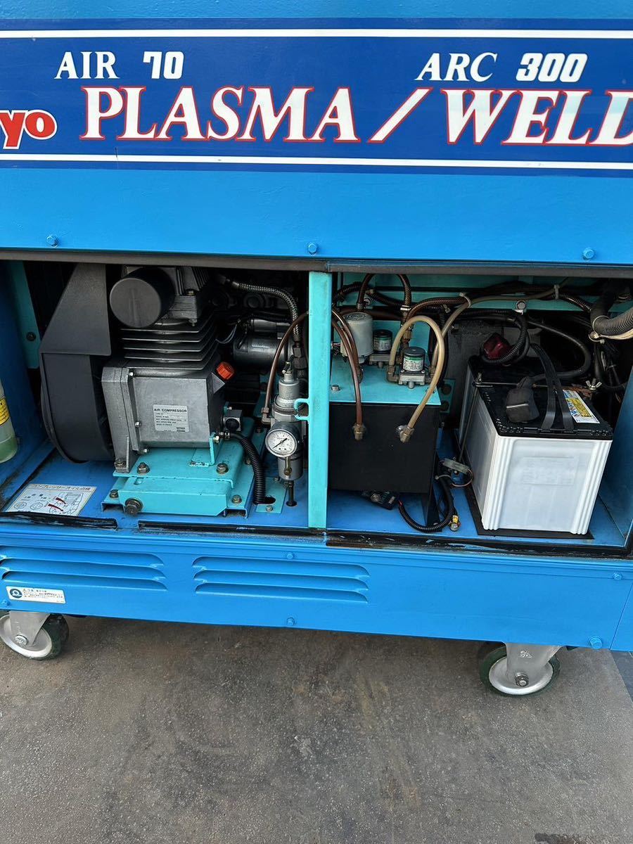 中古。デンヨー / Denyo ディーゼルエンジン溶接機 、エンジン 中古。デンヨー / Denyo ディーゼルエンジン溶接機 、エンジン