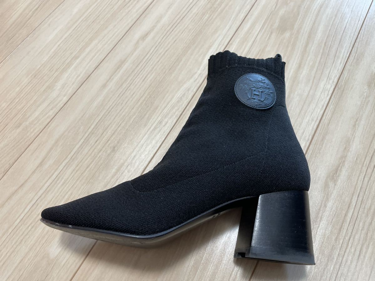 ☆超美品☆HERMESエルメス☆ショートブーツヴォルヴェール☆ブラック