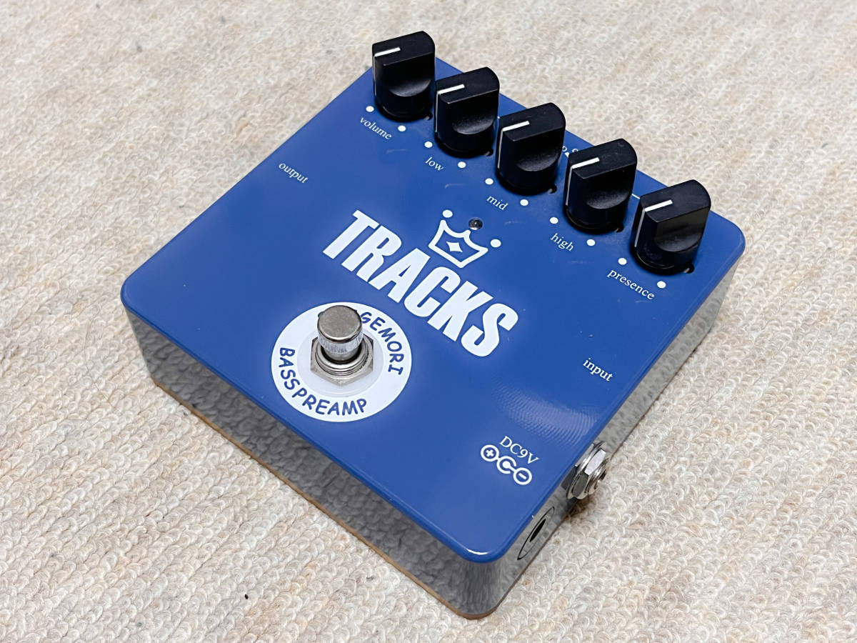 ☆美品☆ Shigemori TRACKS BRASS 真鍮 BASS PREAMP ベースプリアンプ