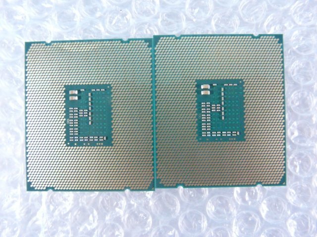 1NUW // 2個セット(同ロット) Xeon E5-2630 V3 2.4GHz SR206 Haswell-EP R2 Socket2011-3(LGA) MALAY // Fujitsu PRIMERGY RX2530 M1 取外_画像4