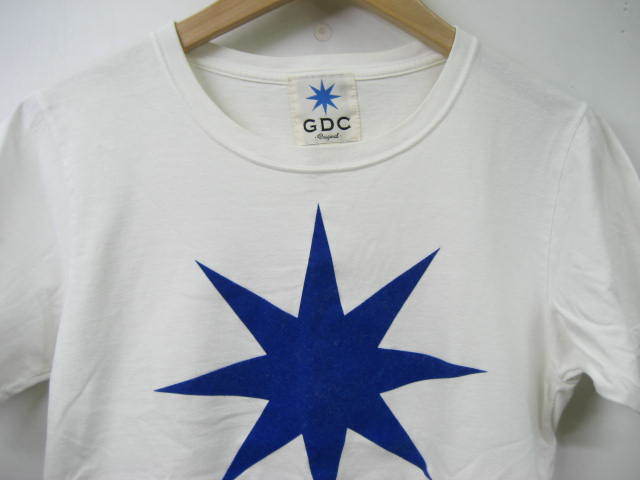 GDC ジーディーシー Tシャツ 半袖 白 ホワイト サイズS　_画像2