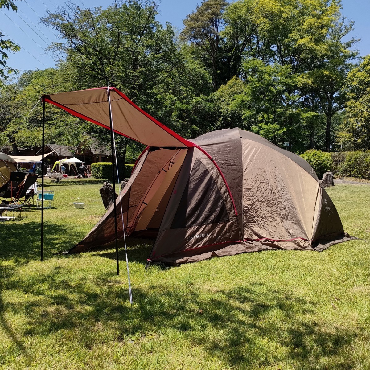 アメニティドームの上位テント スノーピーク ランドブリーズ 6 SD-636
