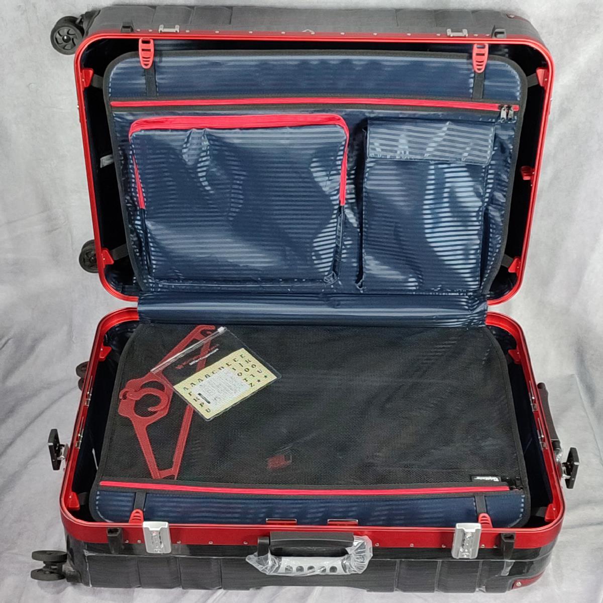 美品【大型148L】siffler シフレ Grip Master フレームスーツケース LL