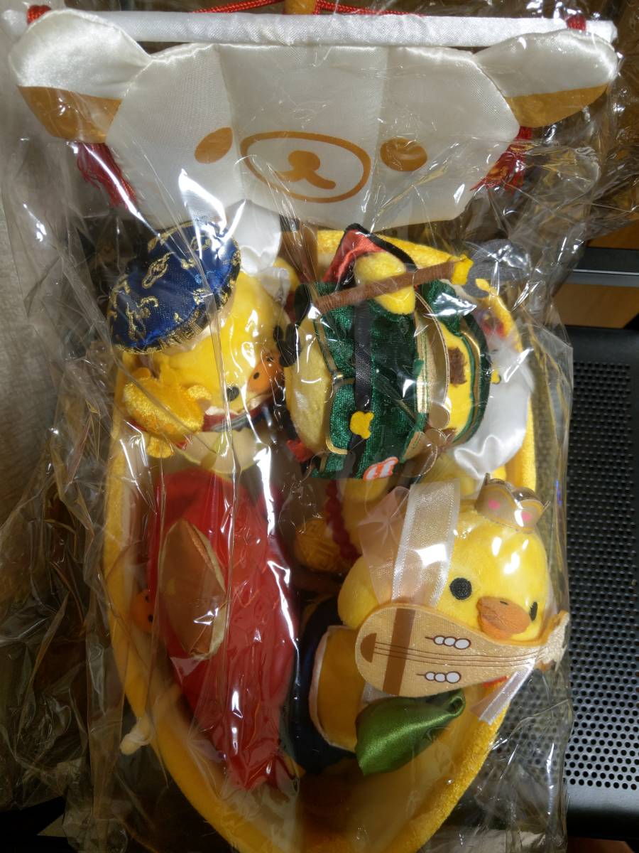 リラックマ 「七福キイロイトリ」 七福神 キイロイトリ ぬいぐるみ