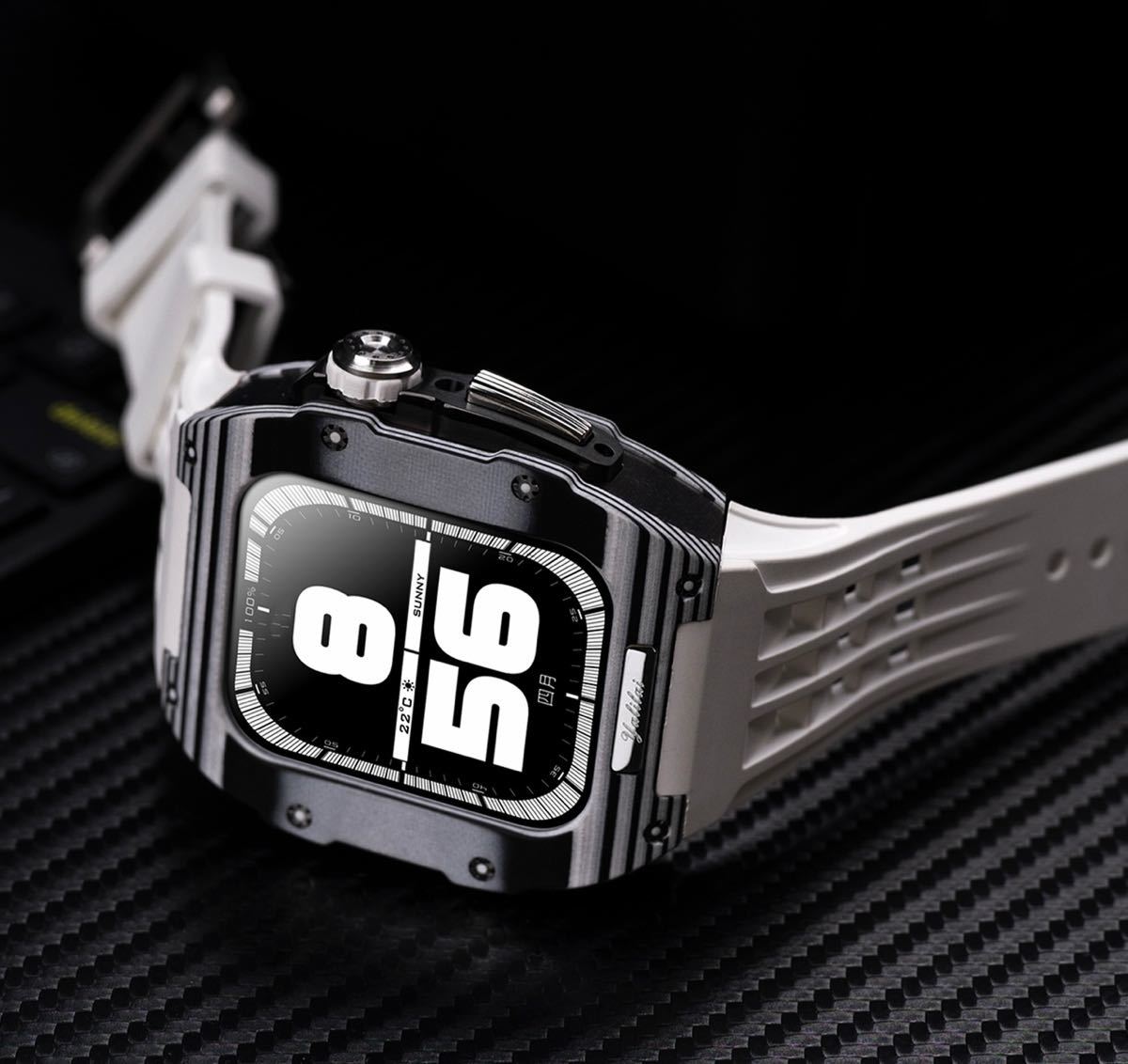 Apple Watch Series 8 7 6 5 4 SE (44mm 45mm)用バンド アップル