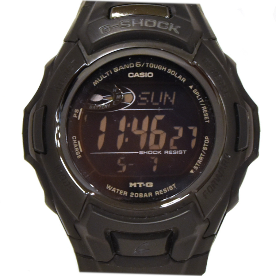 カシオ G-SHOCK 腕時計 デジタル 電波ソーラー SS MTG-M900BD-1JF メンズ ブラック CASIO_画像1