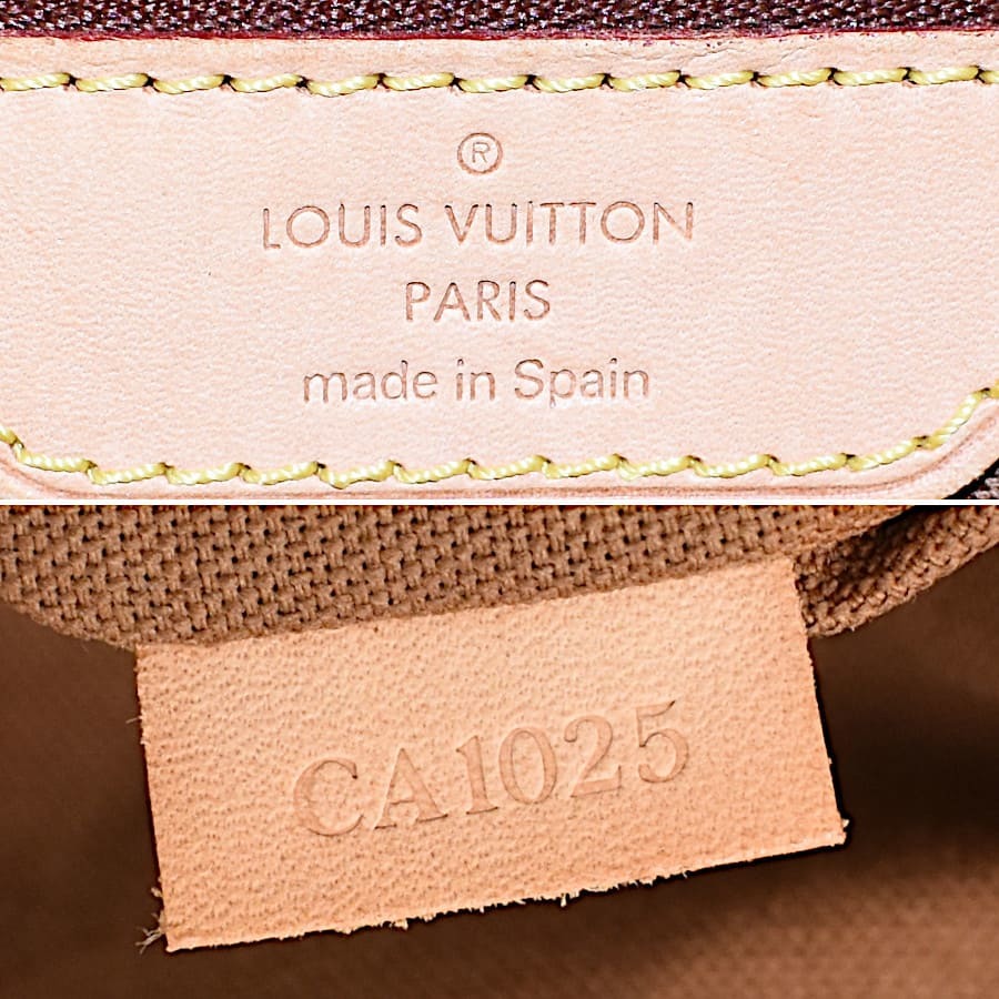 1点限定 ルイヴィトン バティニョールオリゾンタル トート ショルダーバッグ M51154 モノグラム ブラウン LOUIS VUITTON_画像9