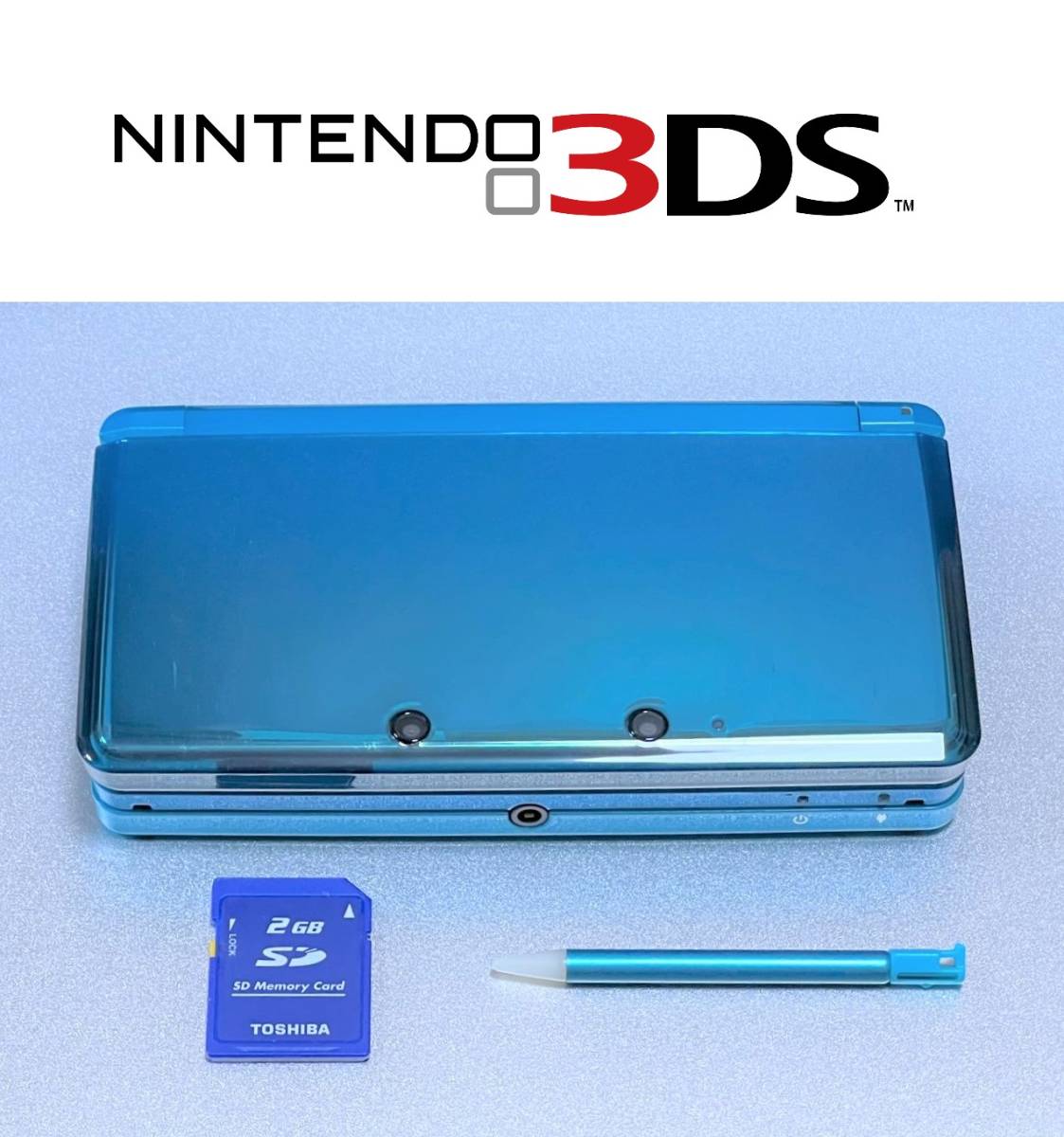 ヤフオク! - 任天堂 ニンテンドー 3DS アクアブルー