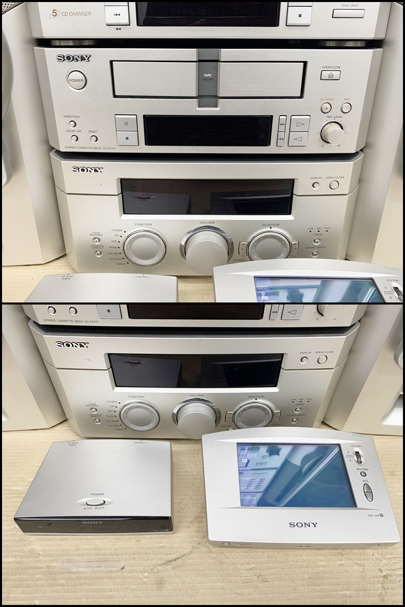 マ-190☆SONY【CTD-S100/MDS-MS919/ST-NS919/CDP-MS919/TC-TX717 マ-190☆SONY【CTD-S100/MDS-MS919/ST-NS919/CDP-MS919/TC-TX717