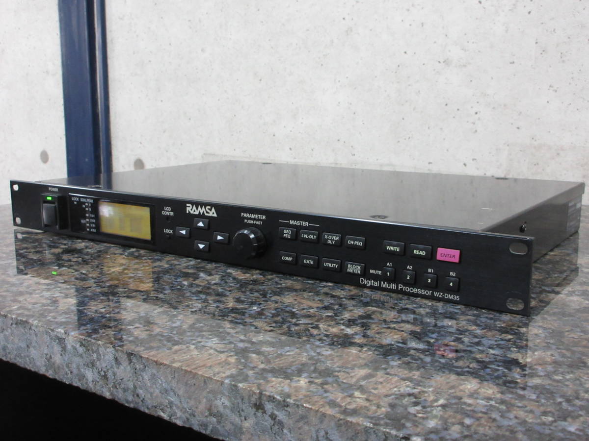 良品】Panasonic RAMSA デジタルマルチプロセッサー WZ-DM35