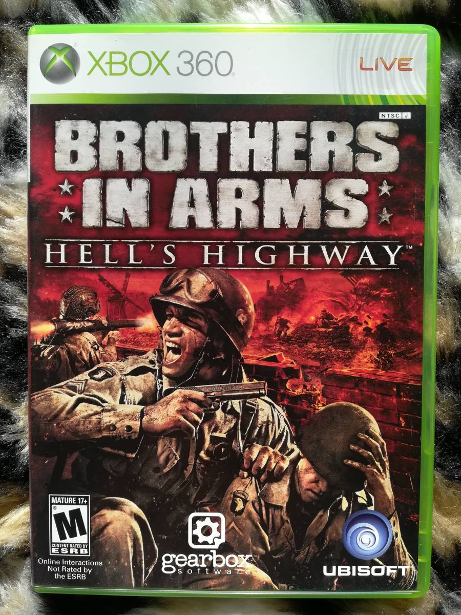 【中古・盤面良好】X360 BROTHERS IN ARMS HELL'S HIGHWAY/ブラザー イン アームズ ヘルズハイウェイ  海外版  同梱可の画像1