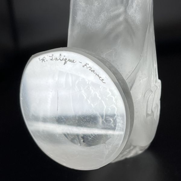希少 R.LALIQUE ルネ・ラリック 「Chardonneret Moqueur」 小鳥 バード