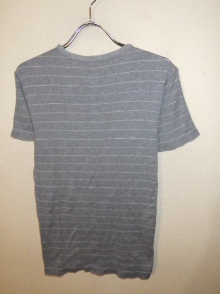 z9891SHIPS* Ships *GENERALSUPPLY* check pattern V neck T-shirt * size S* made in Japan * super-discount * postage cheap 