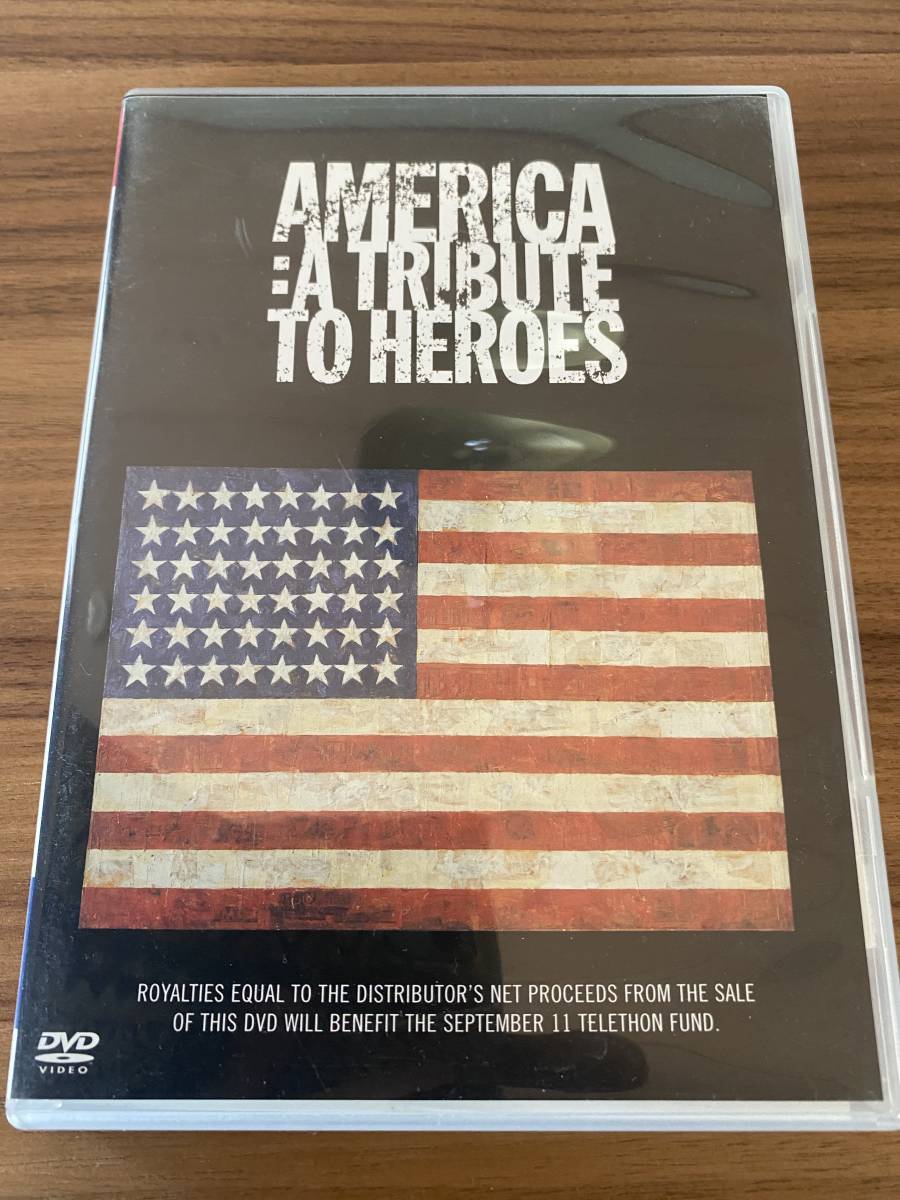 「中古」　AMERICA：A TRIBUTE TO HEROES DVD_画像1