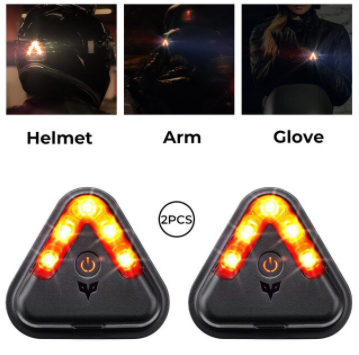  новый товар * мигает предупредительный сигнал для мотоцикла led лампа высокая яркость 2 режим мигает / интенсивный . flash usb заряжающийся водонепроницаемый 2 цвет 