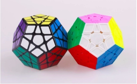 新品! Qytoys qizheng-女の子のためのミンクススピードマジックキューブ，12面のジグソーパズル，教育玩具_画像3