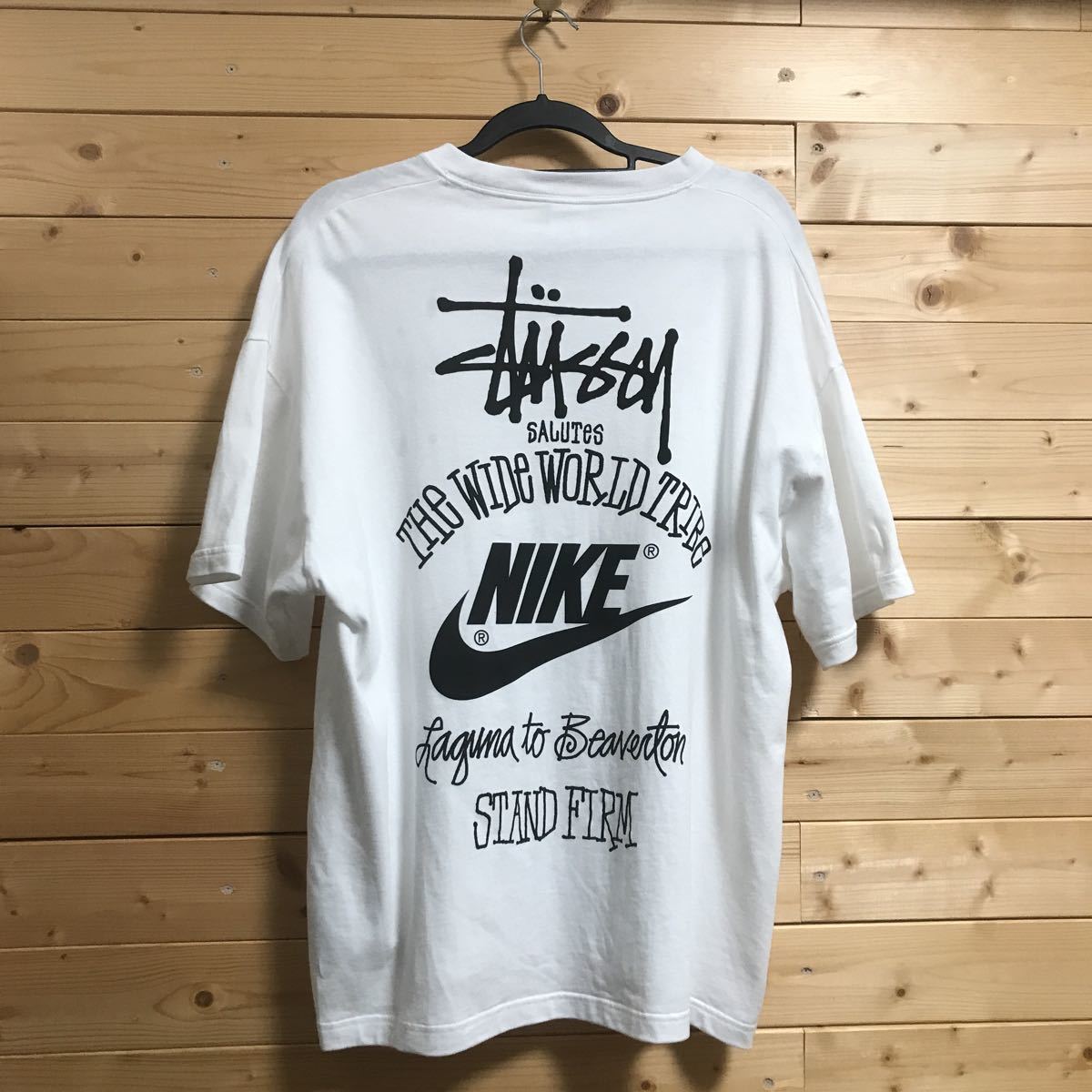 Yahoo!オークション - ナイキ ステューシー コラボTシャツ サイズL