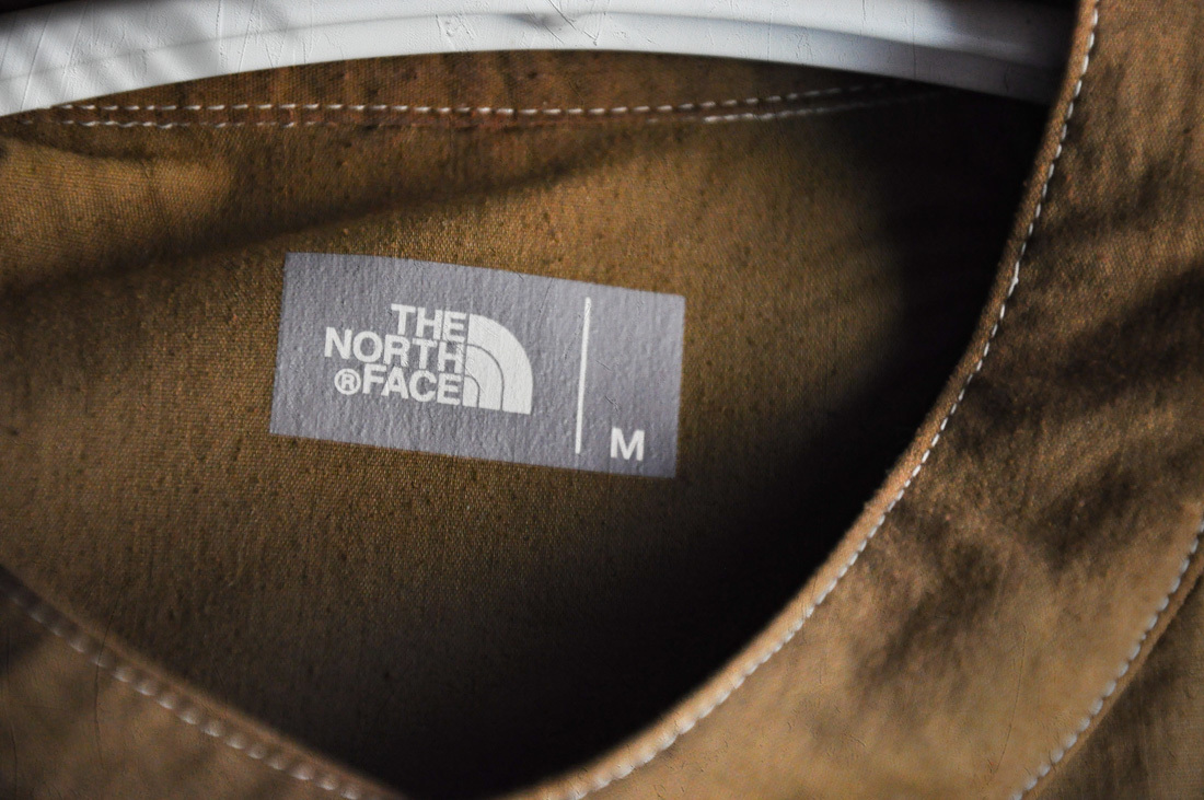 THE NORTHFACE サイエンスオブムーブメントバンドカラーシャツ　nr11861_画像6