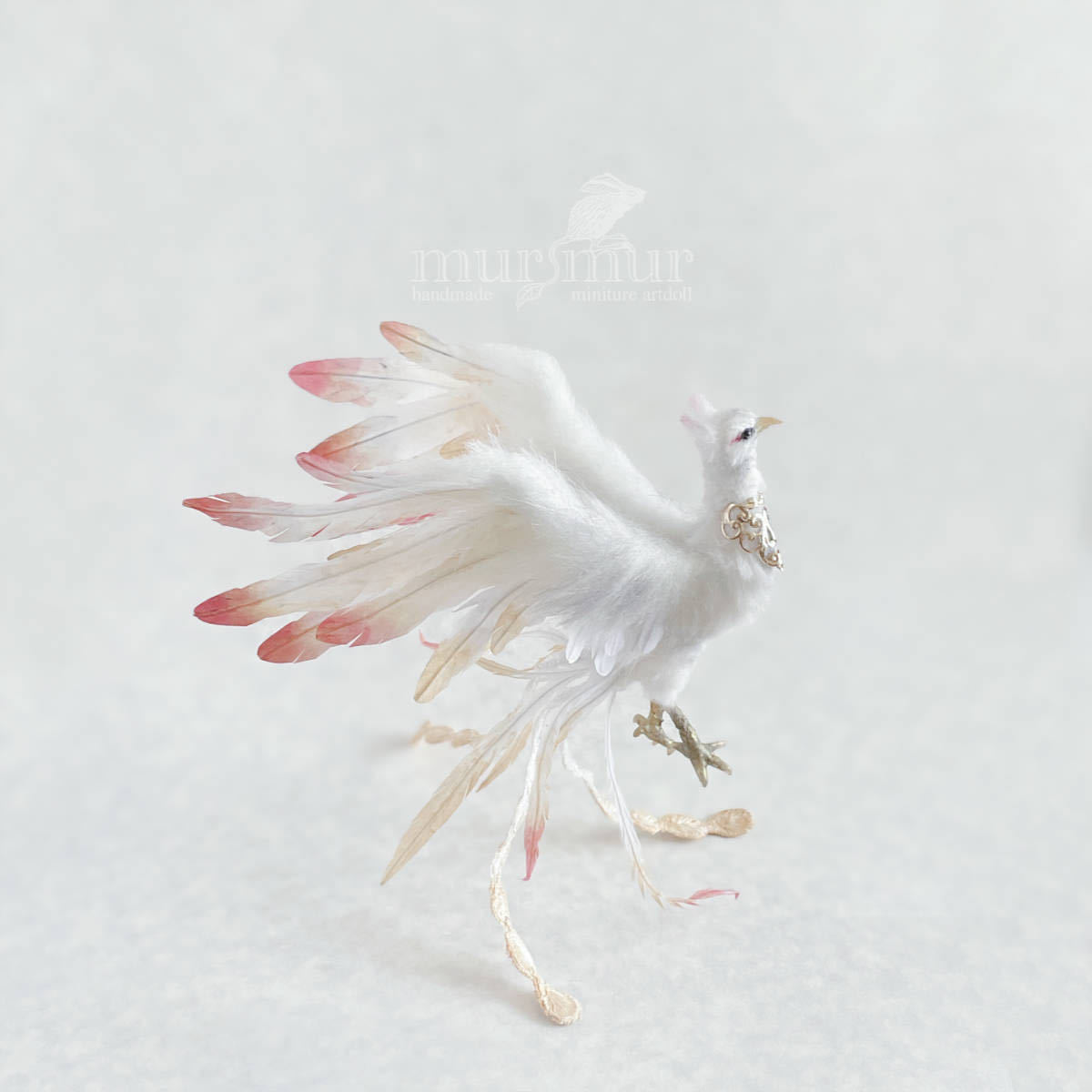mur-mur* 可動式ミニチュアアートドール フェニックス 架空生物 mur-mur* 可動式ミニチュアアートドール フェニックス 架空生物