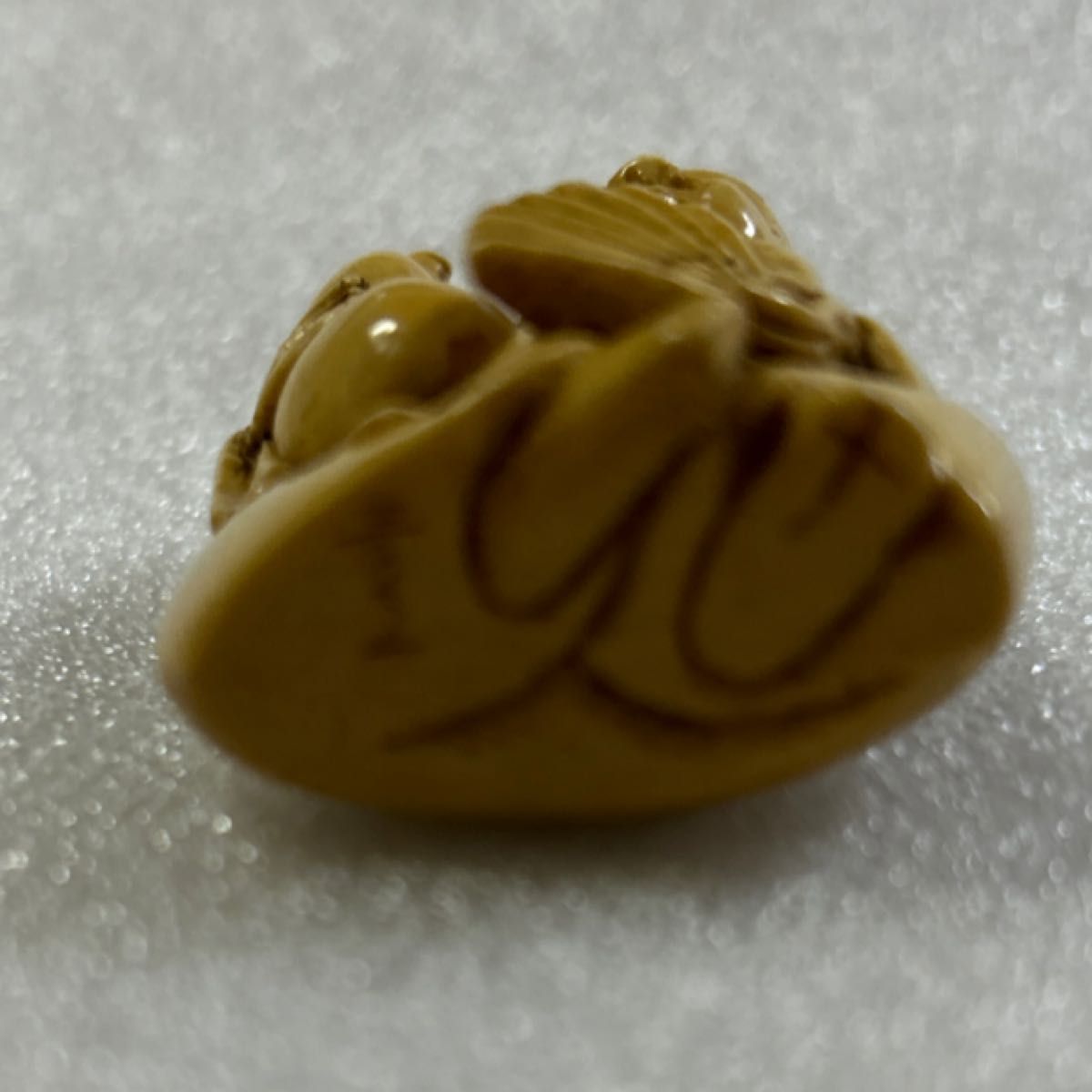年代物 象牙風 根付 置物 | alfasaac.com