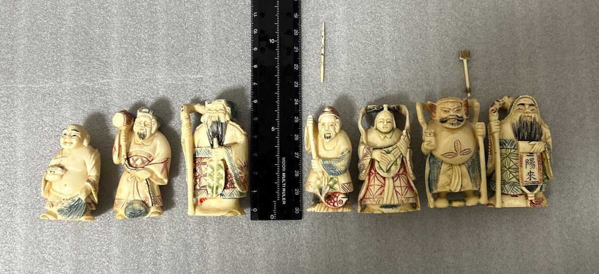 象牙風 七福神 根付 置物 (00041)|Yahoo!フリマ(旧PayPayフリマ) 象牙風 七福神 根付 置物 (00041)|Yahoo!フリマ(旧PayPayフリマ)