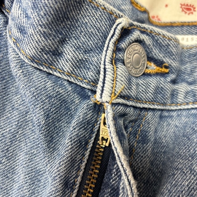 USA古着 00s Levis 550 RELAXED FIT　ダメージ加工 デニムパンツ 10 オールド リーバイス メキシコ製 ルーズフィット グランジ ●178