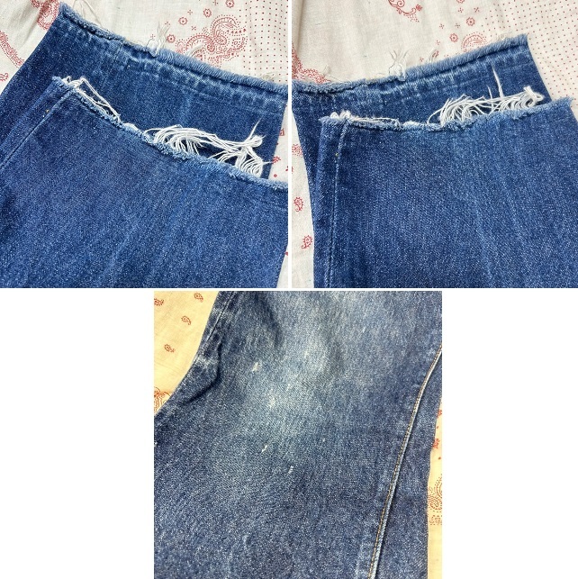 USA古着 80s USA製 Levis 501 赤耳セルヴィッジデニムパンツ 31 ヴィンテージ リーバイス オリジナル 66後期 アンクル丈  カットオフ ●193