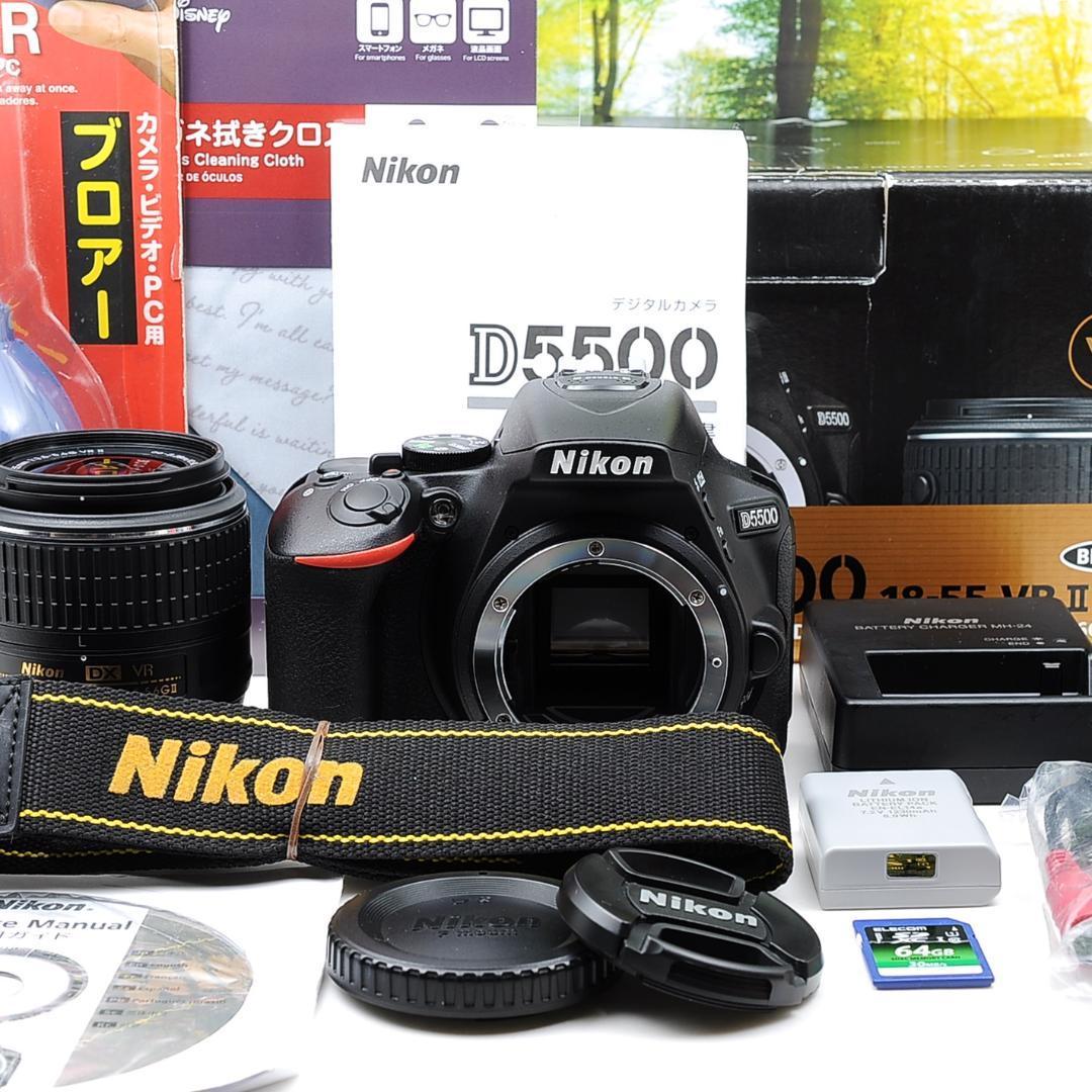 Nikon D5500☆WiFi搭載機!簡単スマホ転送一眼レフ☆3675