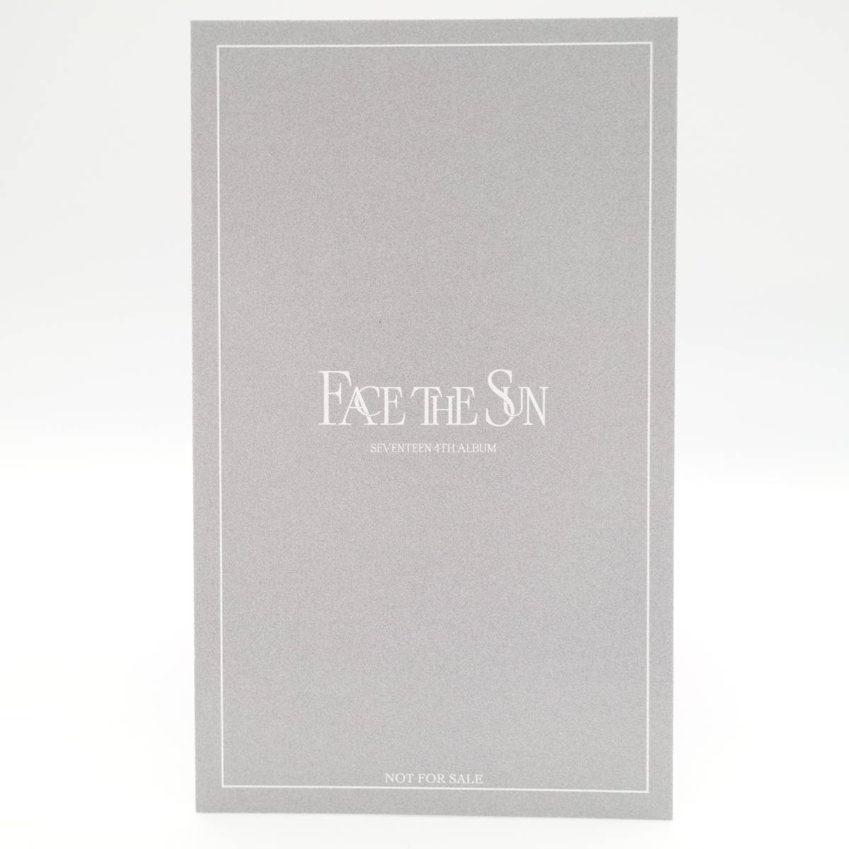 SEVENTEEN ジュン Face the Sun ユニバ ラキドロ 特典 ホロ トレカ