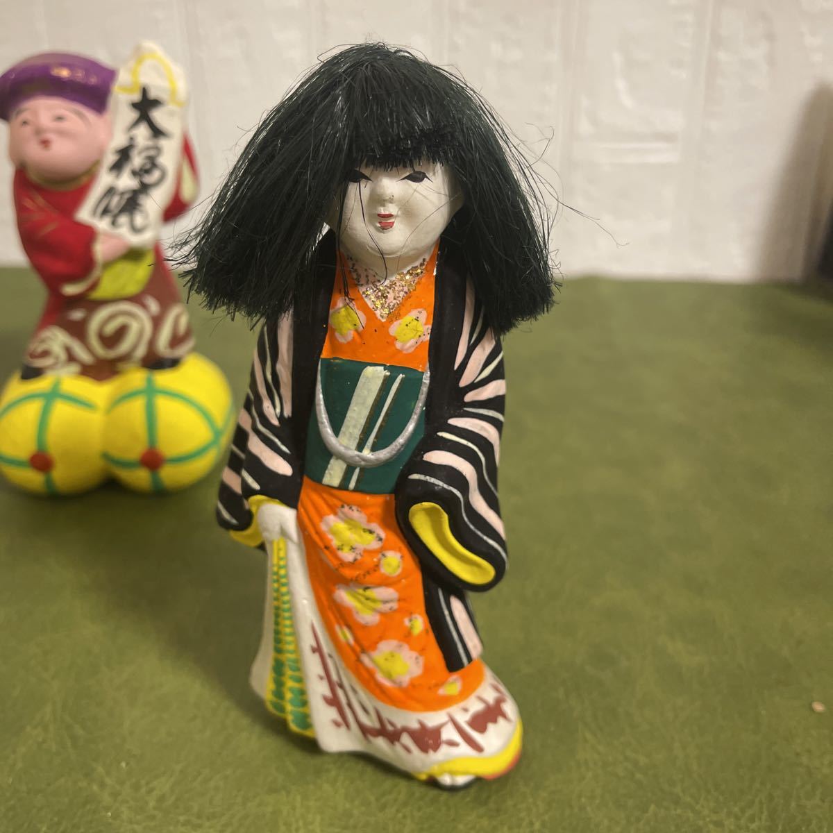  mud doll earth doll . earth toy Japanese doll collector 