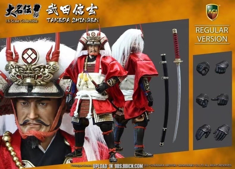 ACI TOYS..... серии большой название . Takeda Shingen DX роскошный версия 1/6 шкала action фигурка ACI32SP