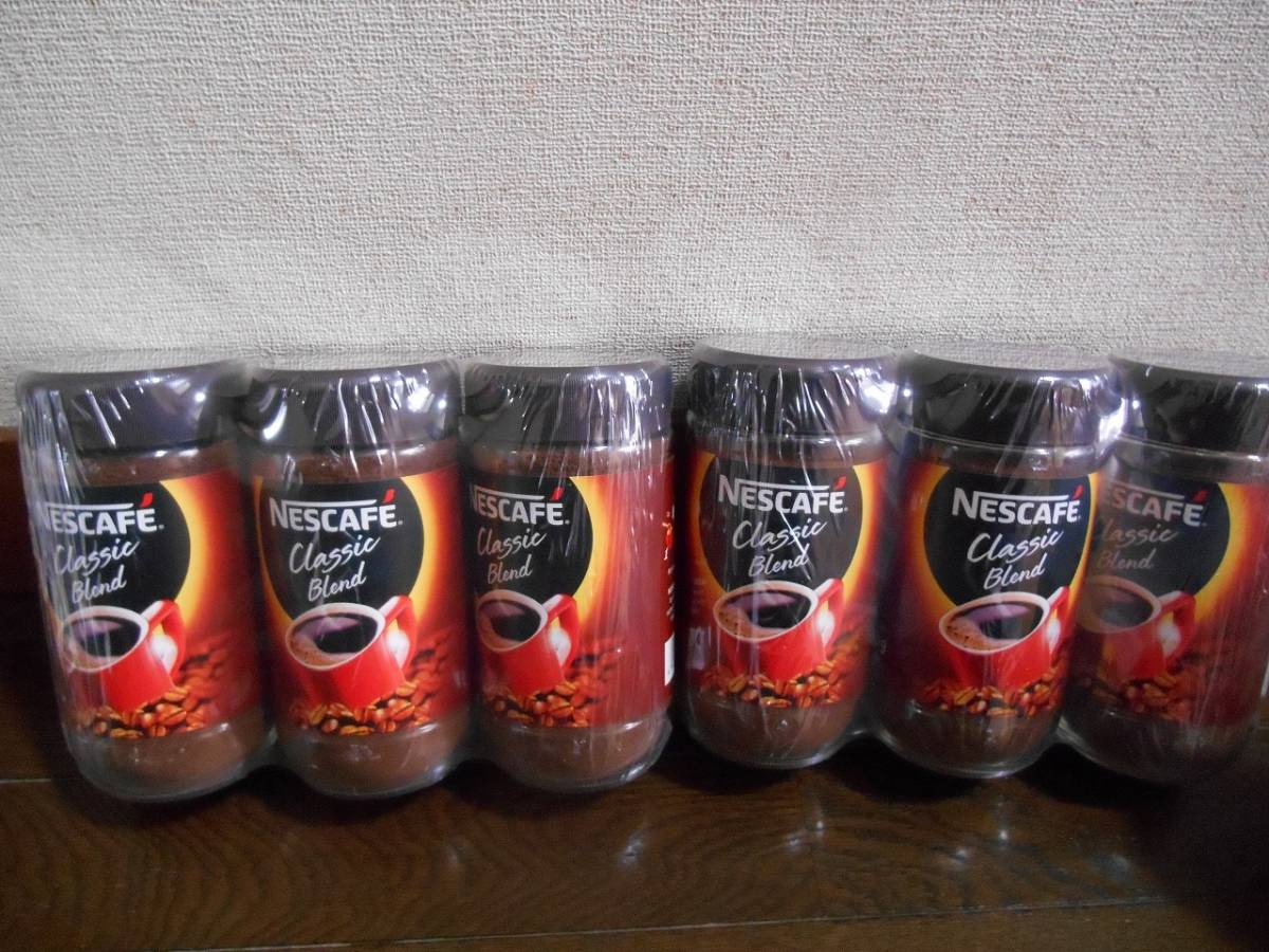送料無料 6セット ネスカフェ クラシックコーヒー 175g× 6本セット