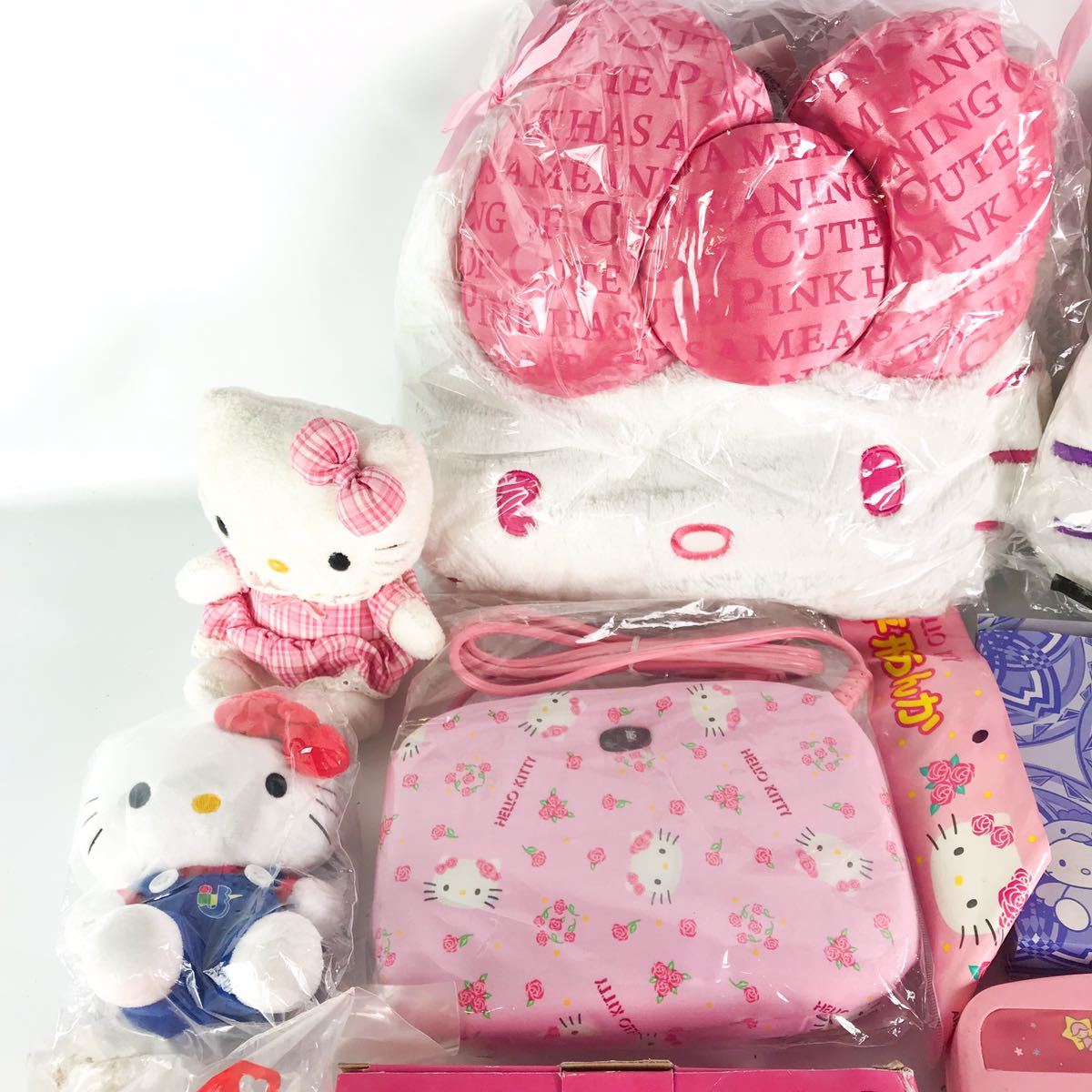 限定品】【限定品】昭和レトロ 当時物 ハローキティ ぬいぐるみ ポーチ