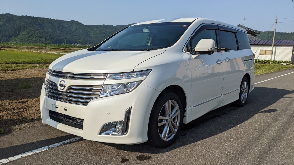 ☆売切☆車検2年付☆ エルグランド ハイウェイスター H22年式 137000km フルセグTV バックカメラ 純正エンジンスターター ETCの画像1