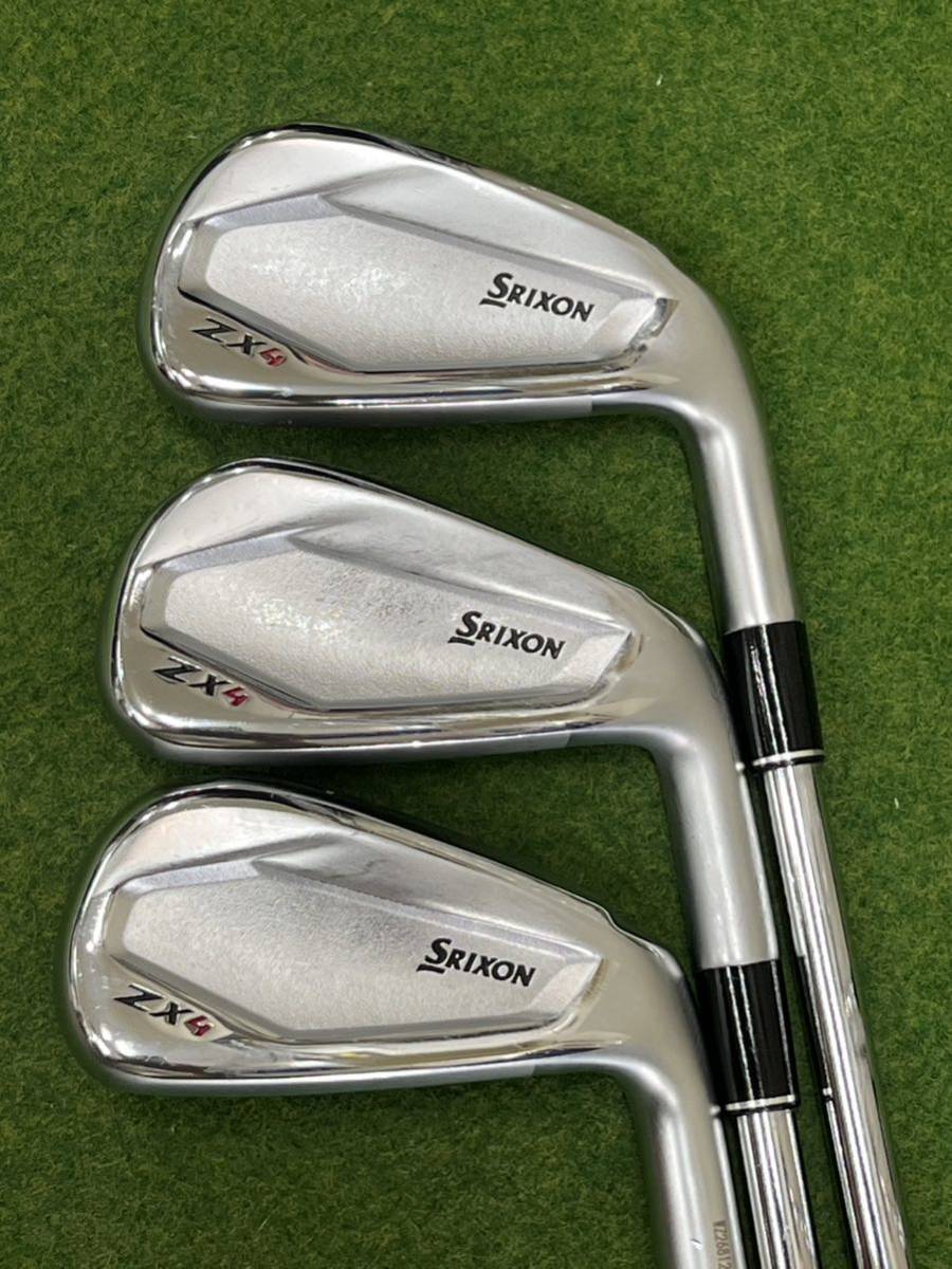 スリクソン・ZX4・5〜Pの6本セット・ゼロス8・Sシャフト・SRIXON