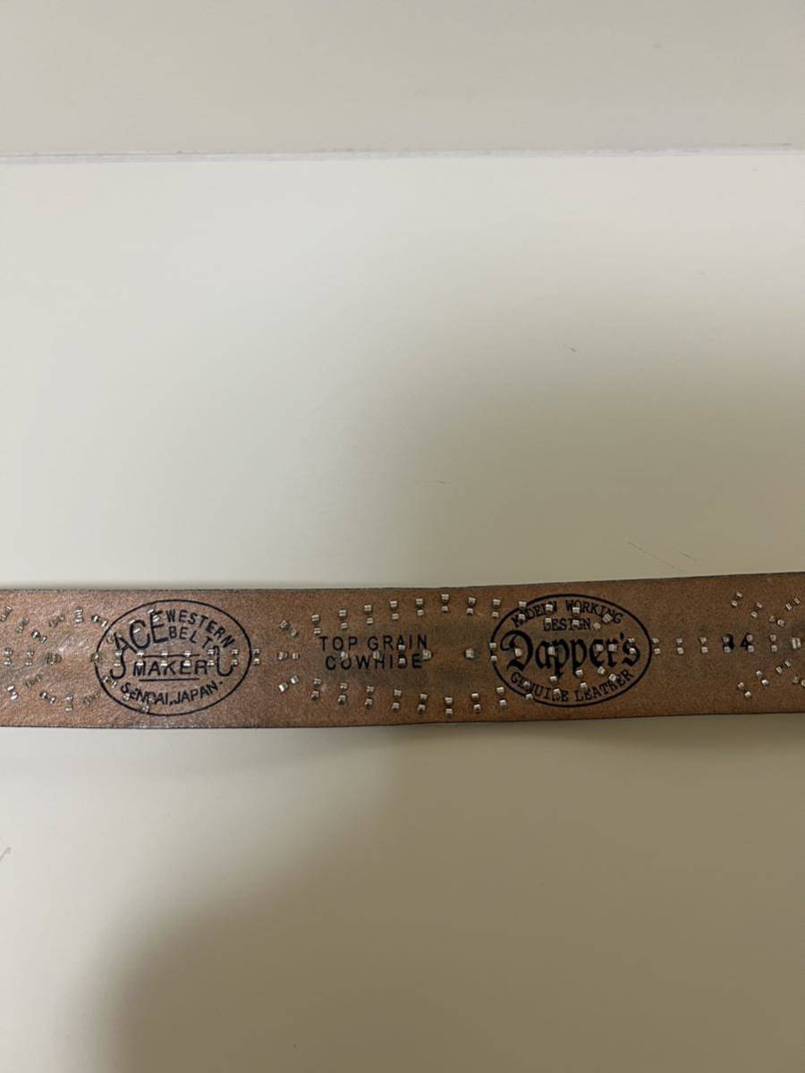 ACE WESTERN BELTS DAPPERS スタッズベルト size:34 | itscl.cl