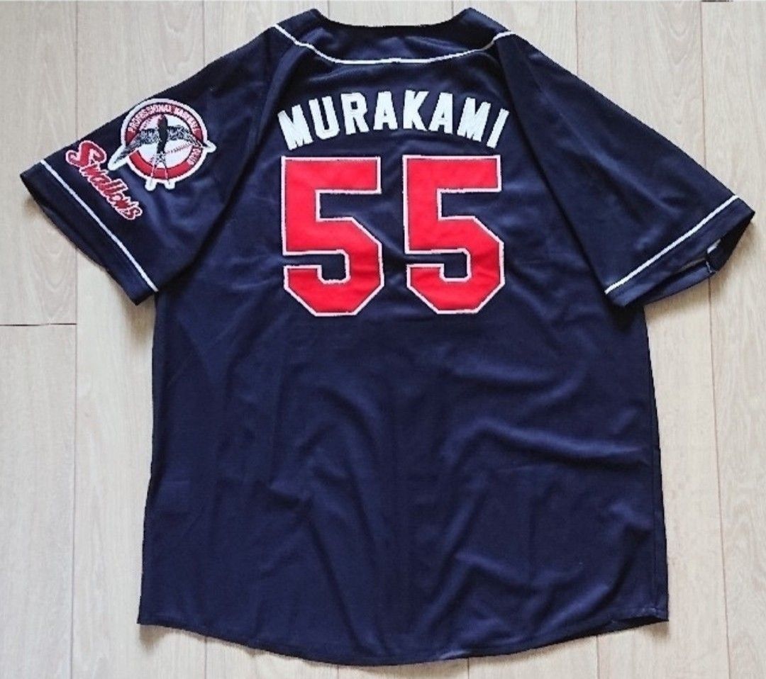 東京 ヤクルト スワローズ 復刻 村上ビジター ユニフォーム 東京 ヤクルト スワローズ 復刻 村上ビジター ユニフォーム