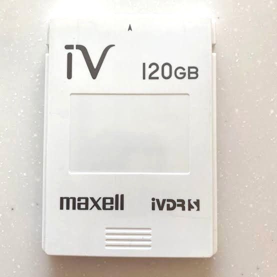 maxell マクセル カセットハードディスク IVDR IVDR-s 120GB 日立