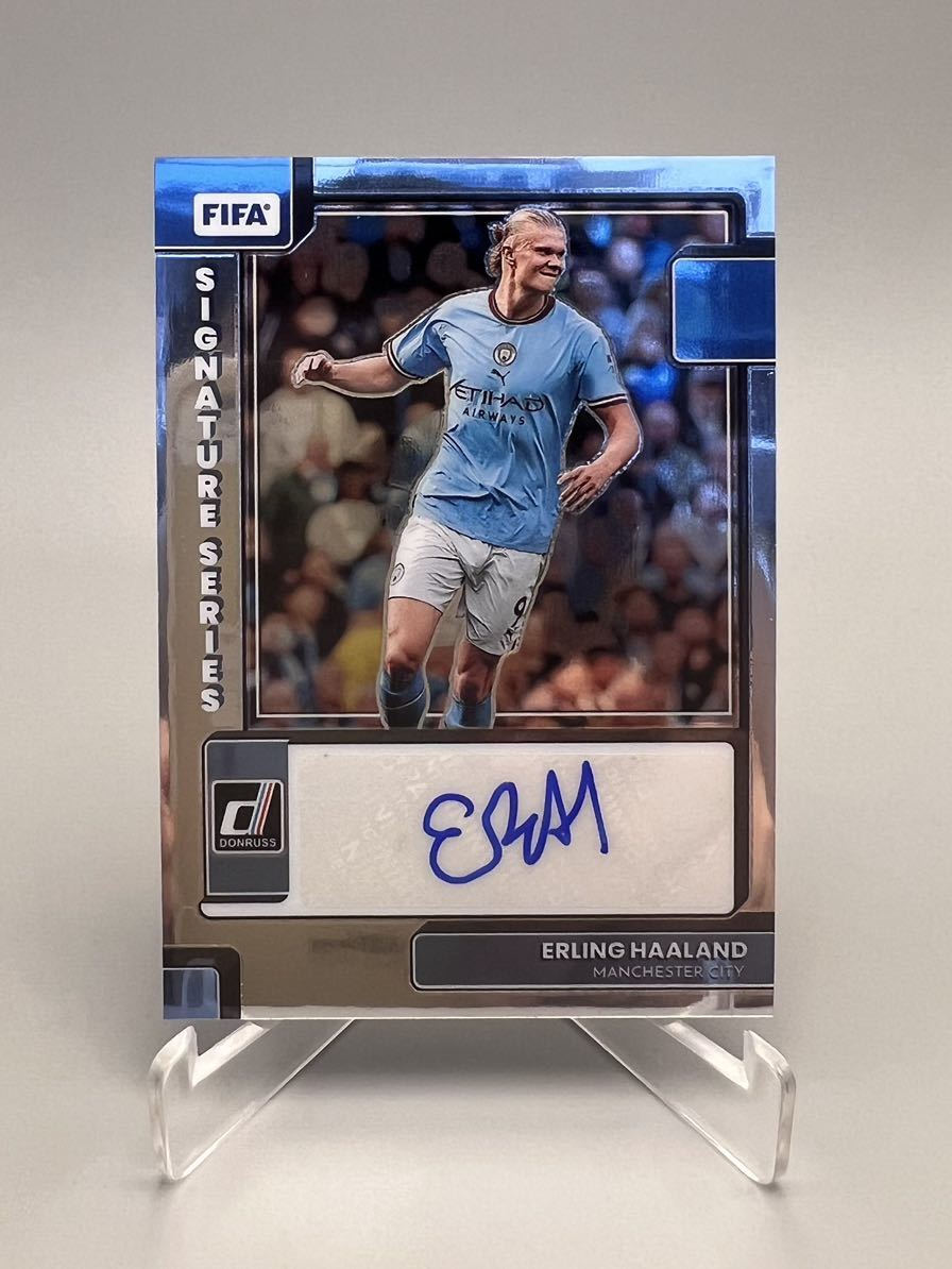 2022-23 Panini donruss signature series ERLING HAALAND 直筆サイン