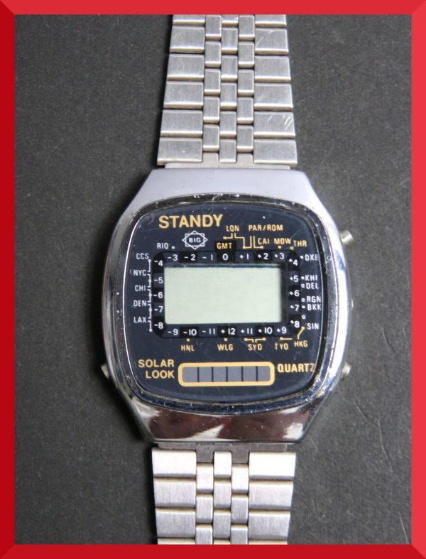 STANDY デジタル SOLAR ソーラー 男性用 メンズ 腕時計 U921_画像1