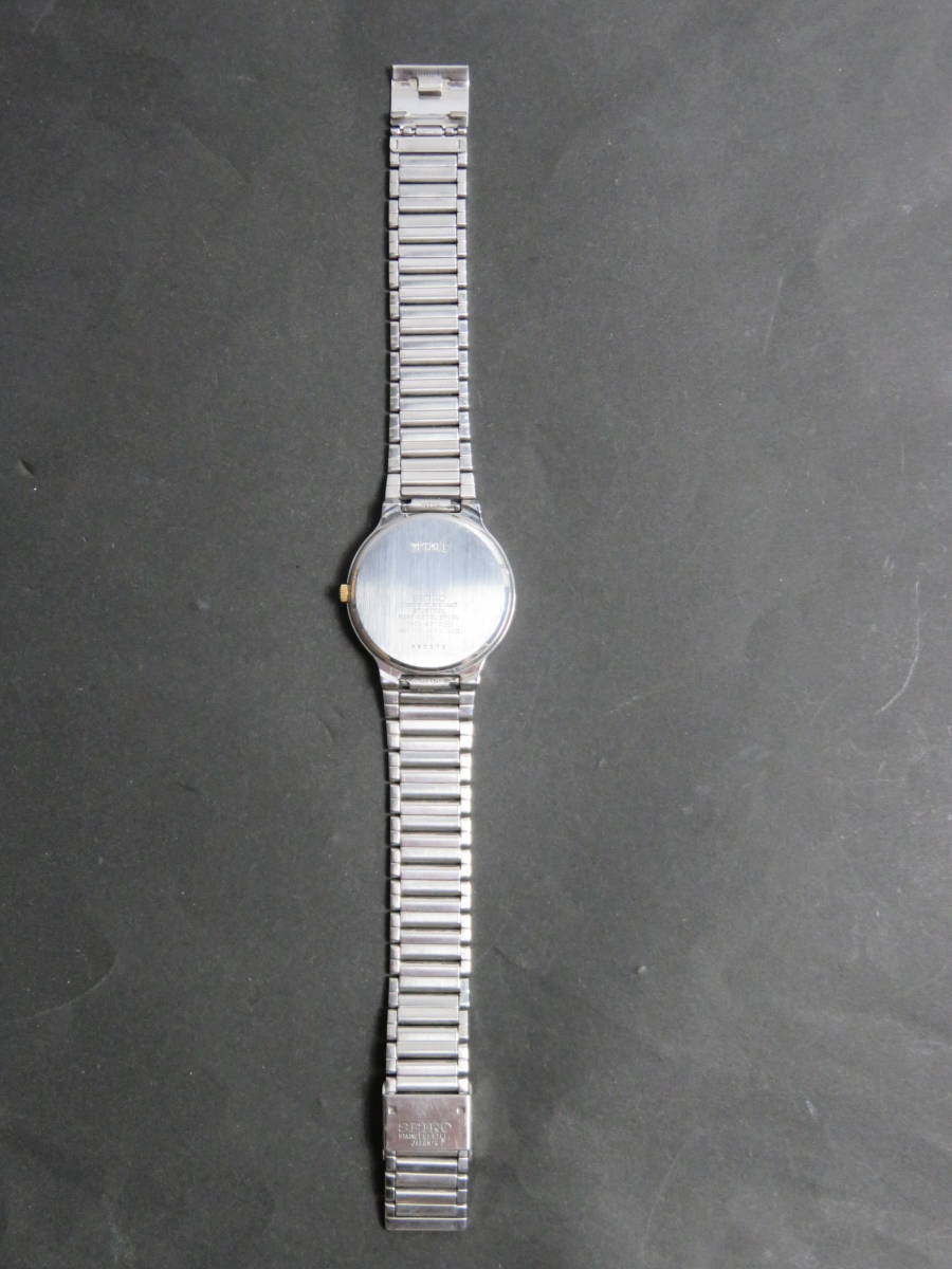 セイコー SEIKO スピリット SPIRIT クォーツ 3針 純正ベルト 7N01-6A70 男性用 メンズ 腕時計 T690 稼働品_画像4