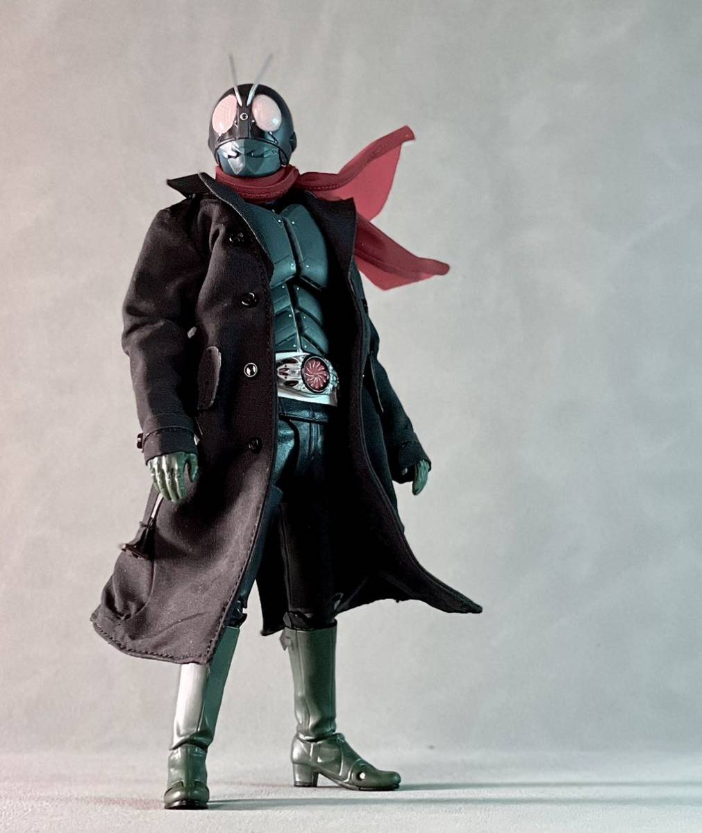 1/12スケール服 コート シン仮面ライダー旧1号 黒色 MW62|Yahoo 1/12スケール服 コート シン仮面ライダー旧1号 黒色 MW62|Yahoo