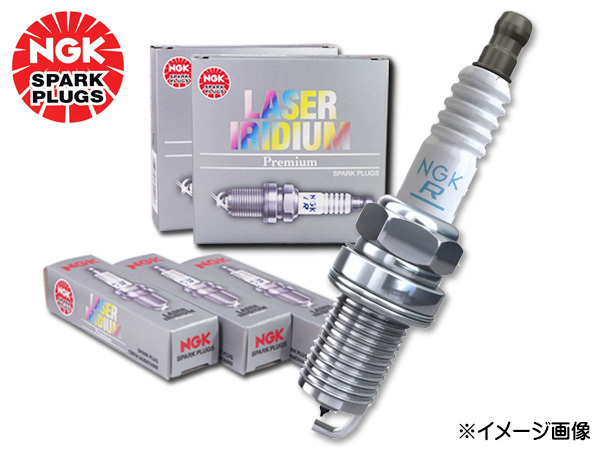 ヒミコ 卑弥呼 ND5RC改 レーザー イリジウム プラグ 4本 DOHC i-ELOOP+i-stop NGK 日本特殊陶業 94124 ILKAR7L11 ネコポス 送料無料_画像1