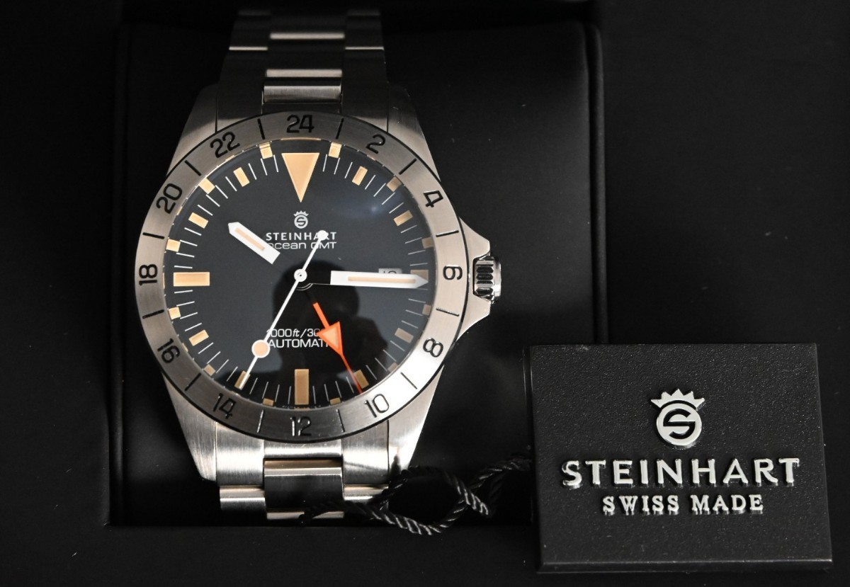 ヤフオク! - 16.8万円を スイス製 ETAムーブ Steinhart スタ